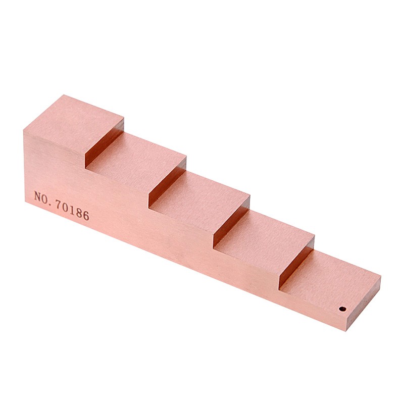 OEM 5 Step Steel Pipe Test Calibration Blocks in mm / inch