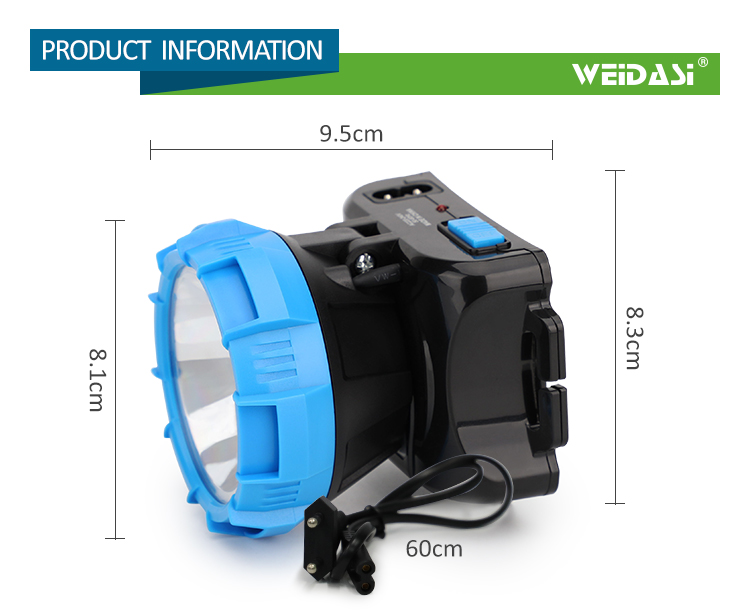 oem custom headlamp rechargeable led head light with adjust angle