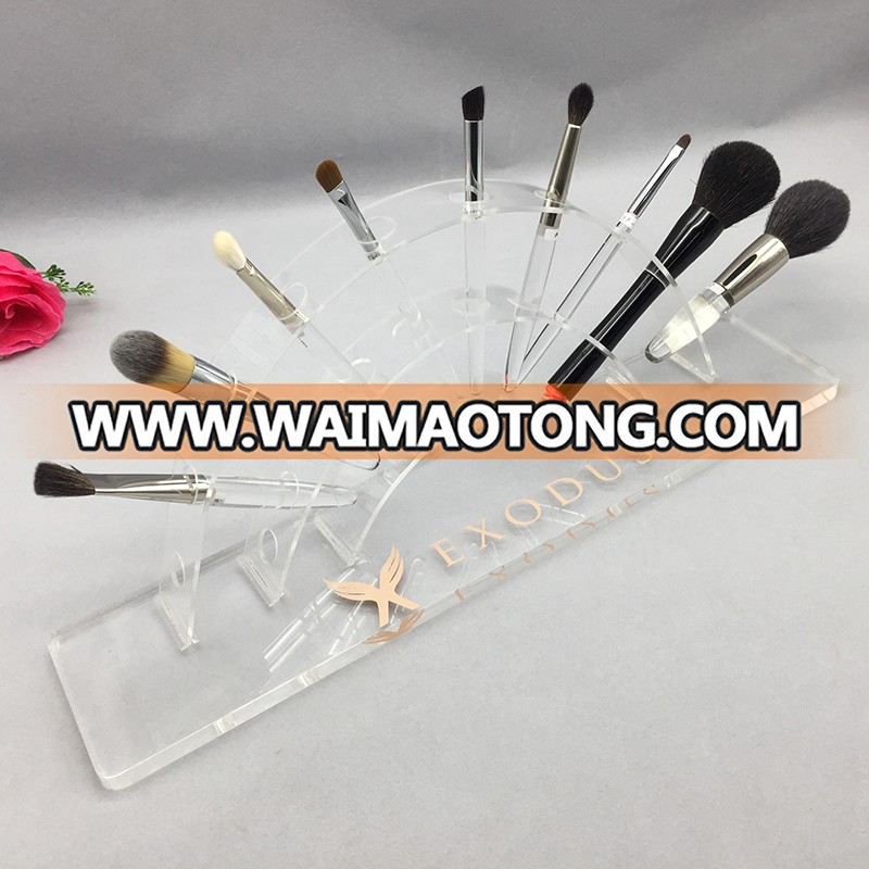 10 brush holder acrylic brush holder