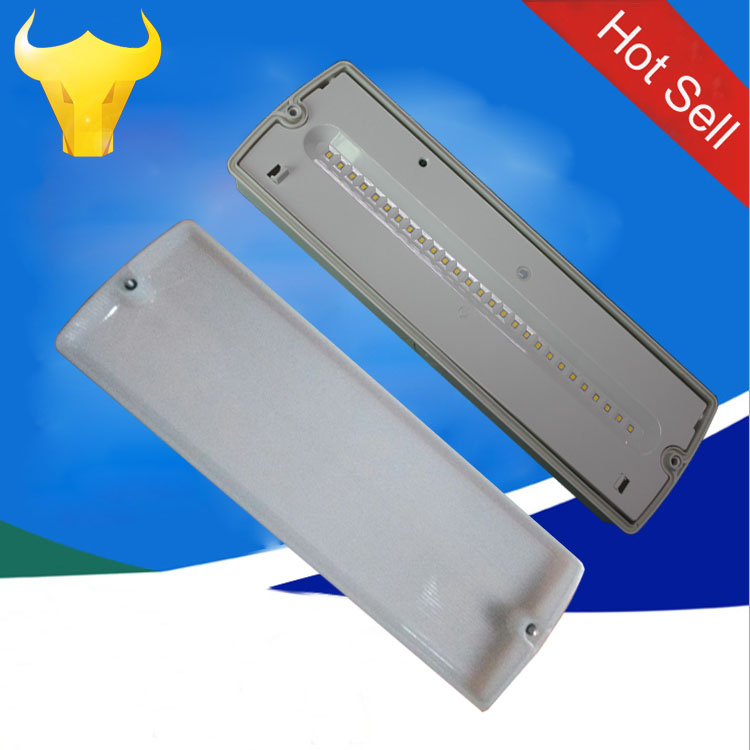 IP65 4w 280lm 3hrs discharge emergency led bulkhead for instead of 8w fluorescent emergency