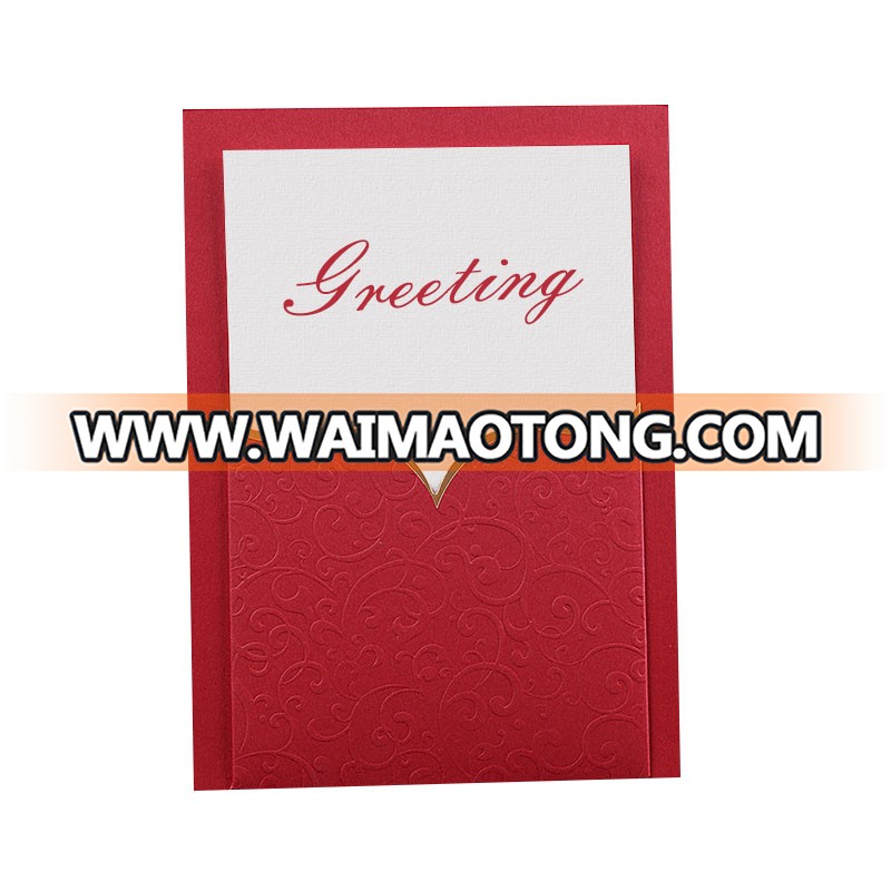 High quality luxury card-stock wedding paper envelope printing