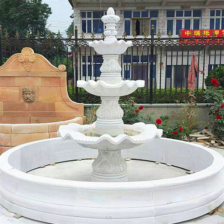 garden 3 tier water fountain for decoration hot sale