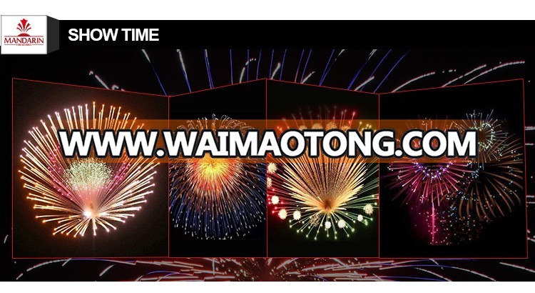 new year 1.3g fireworks 2" 2.5" 3" 4" 5" 8"6" 10 inch fireworks shells for sale display