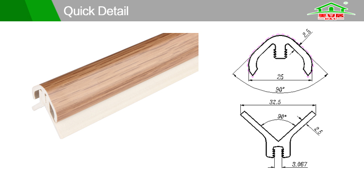 Quality assured Waterproof Pvc Laminated Wall Paneling Accessories