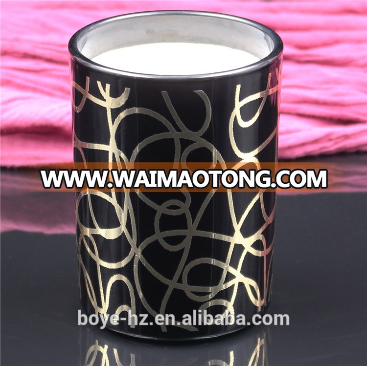 BOYE private label artistic printing romantic scented soy wax candles