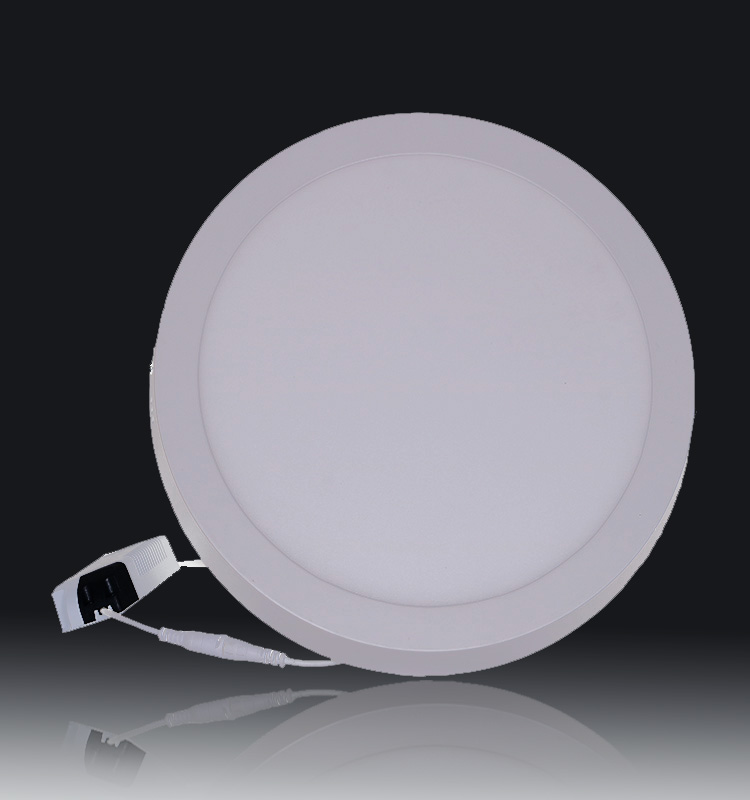 Hot selling 2835SMD 6000K Pure while light color Round LED panel lights