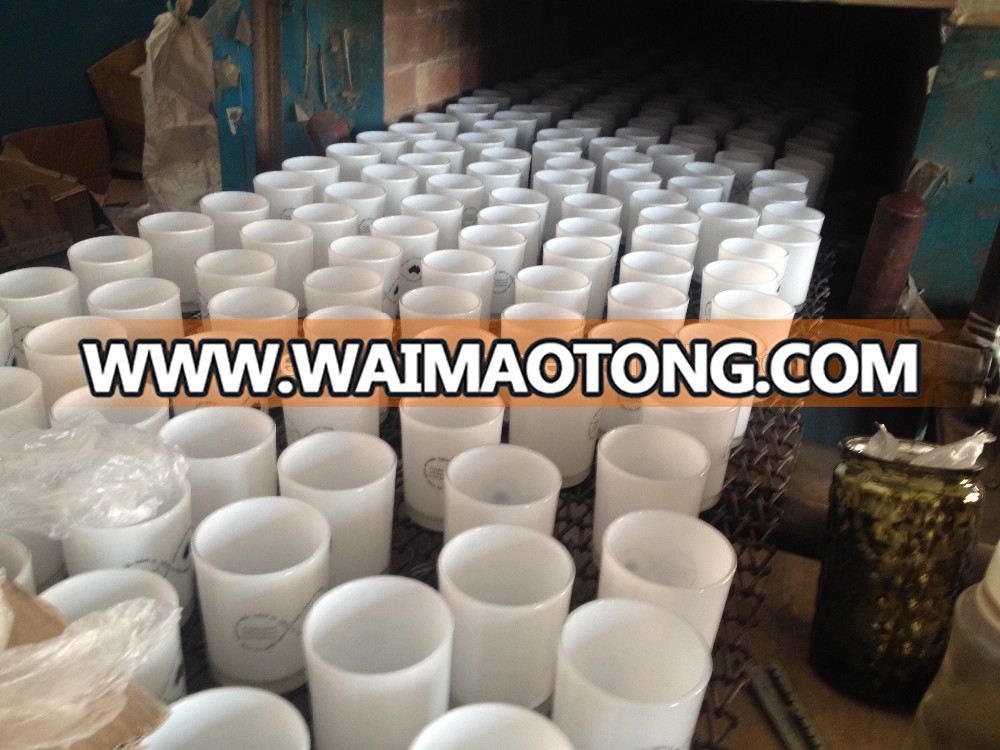 Colored mercury glass votive wholesale and new products silver votive for candle making