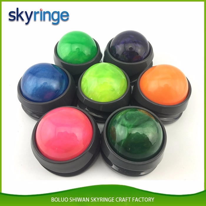 High quality back moller resin massage roller ball