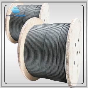 8*19S +FC, 8*19S+IWR,8*19W+FC,8*19W+IWR Elevator Steel Wire Rope