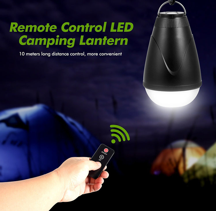 UY-Q5 2000mAh Waterproof Rechargeable Portable Battery Operated Mini Camping Lantern LED