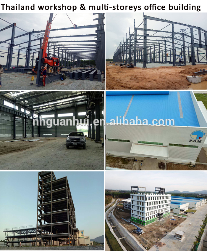 high quality prefabricated metallic steel structures used warehouse hangar prices