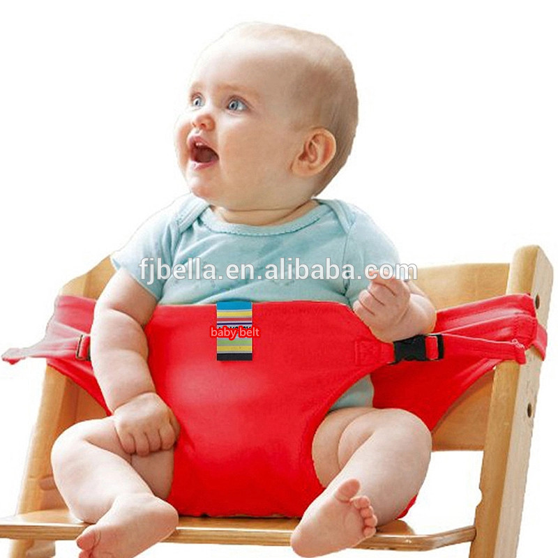 Bella Portable Folding Dinning Feeding Highchair Baby Infant Safelty Seat chair belt