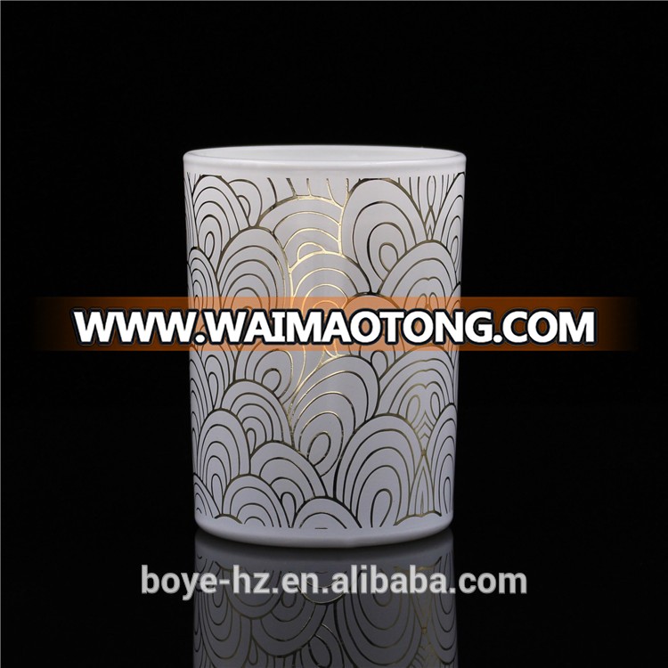 BOYE private label artistic printing romantic scented soy wax candles