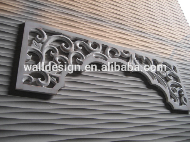 3d wood wave wall panelling