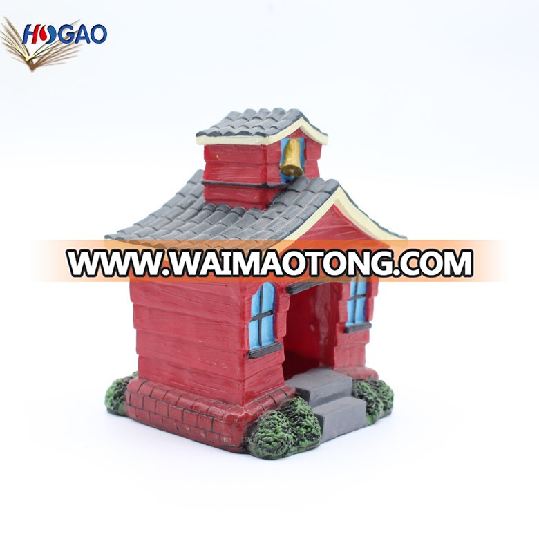 Wholesale creative statue resin miniature model "fish school" house