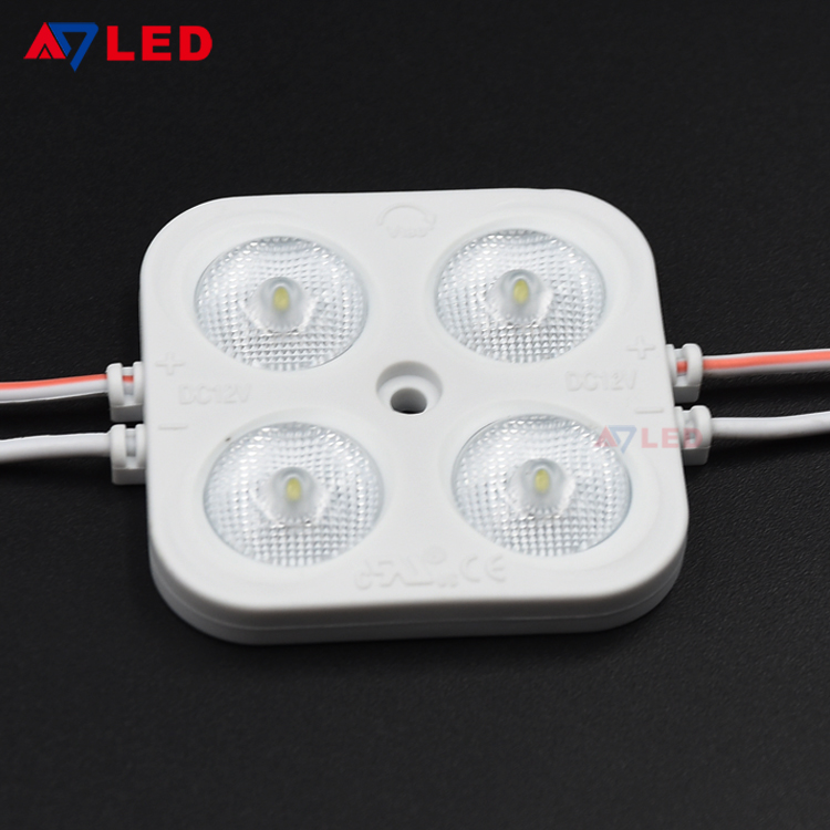 New 4 chips 3W dc 12v smd2835 waterproof outdoor signage lighting 3w module