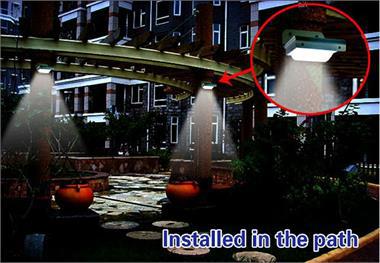 Factory Wholesale Small Motion Sensor Solar Light With Low Price