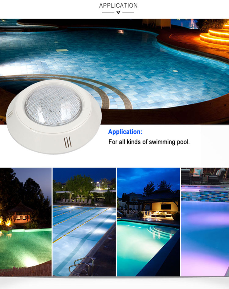 IP68 Color changing led decorative underwater light for pool