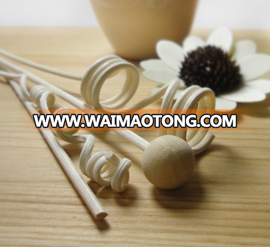 Natural air freshener3mm/4mm/5mm reed diffuser black bamboo reed sticks