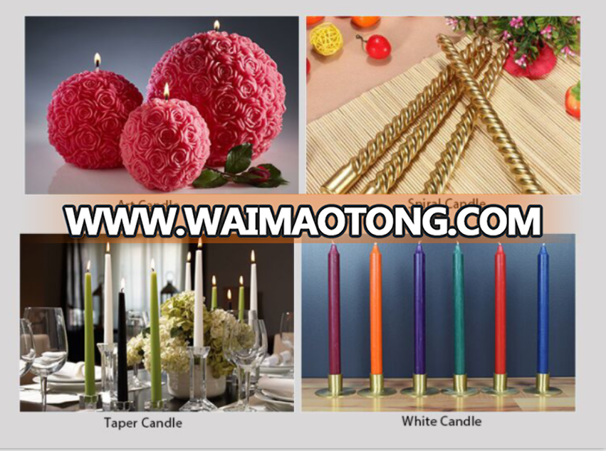 2018Wholesale groom and bride art model candle for wedding party decoration