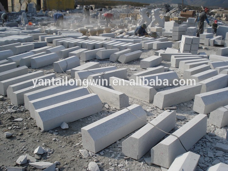 Cheap grey granite kerb stone popular in Germany