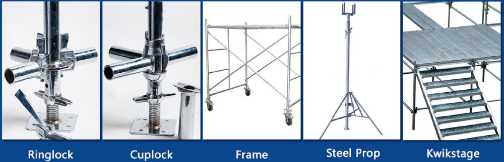 ASTM US standard electrical plated or painted with screw nut shoring props steel props Adjustable Steel Post Shore