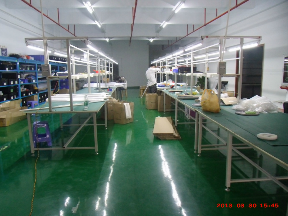 Factory Recessed T8 tube led linear light fixture