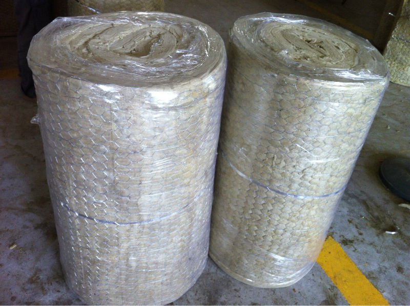 Mineral wool blanket,fireproof Rockwool blanket