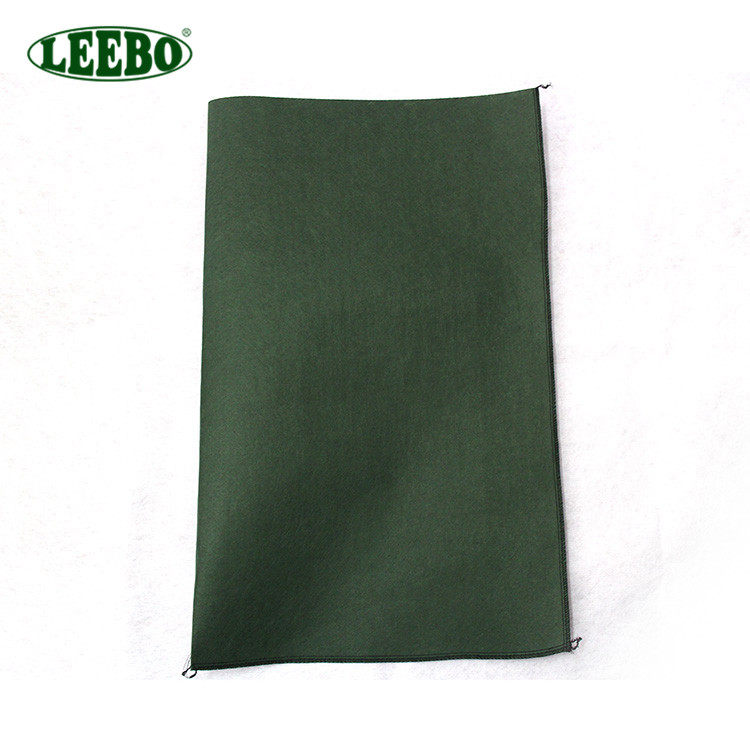 100% pp white non woven geotextile fabric bag for river bank