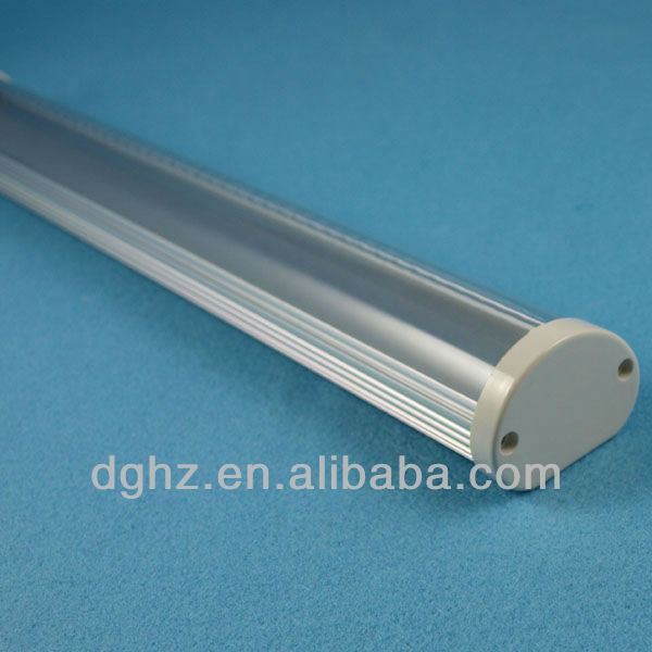 cover + aluminum led tube light casings with 2g11 LED lamp socket in China