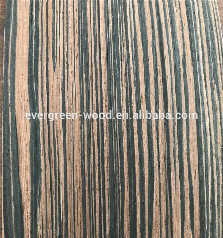 Rotary cut engineered ebony veneer