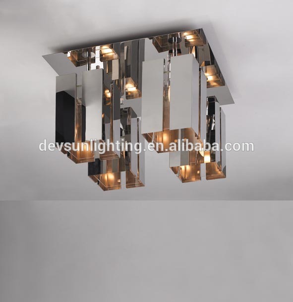 Induction Lamp Modern Aluminum Ceiling Lamp