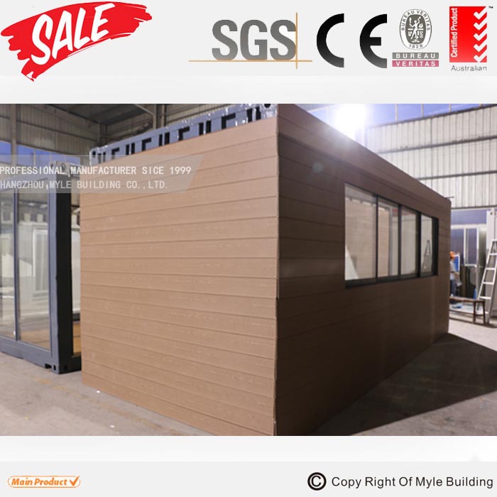 Nice Decorated Movable Wooden Pre-made Container House for Sale