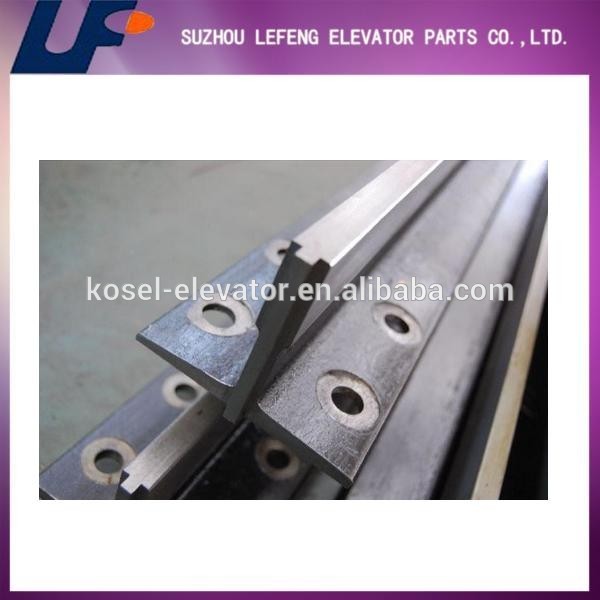 Elevator cabin guide rail/elevator cabin design guide rail from China elevator parts manufacturer