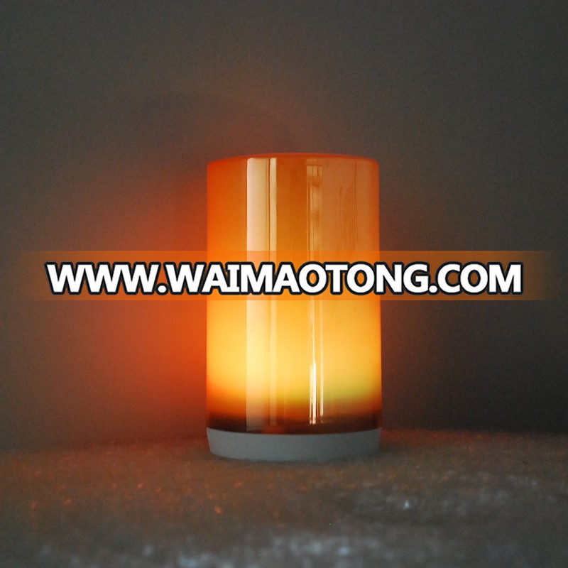 Color Changing Rechargeable Candle Shape Smart Night Light