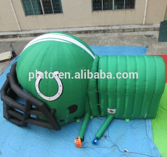 New design giant inflatable skull tunnel for outdoor event