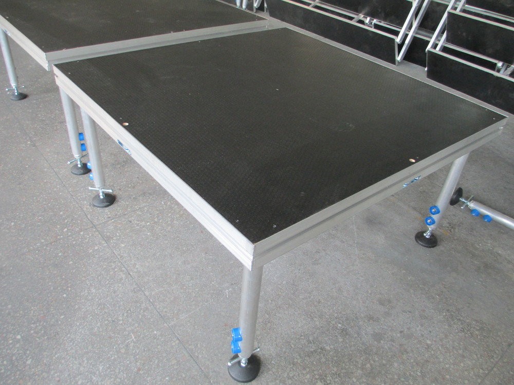 Big sale aluminum 1.22x2.44m with 1m high portable stage