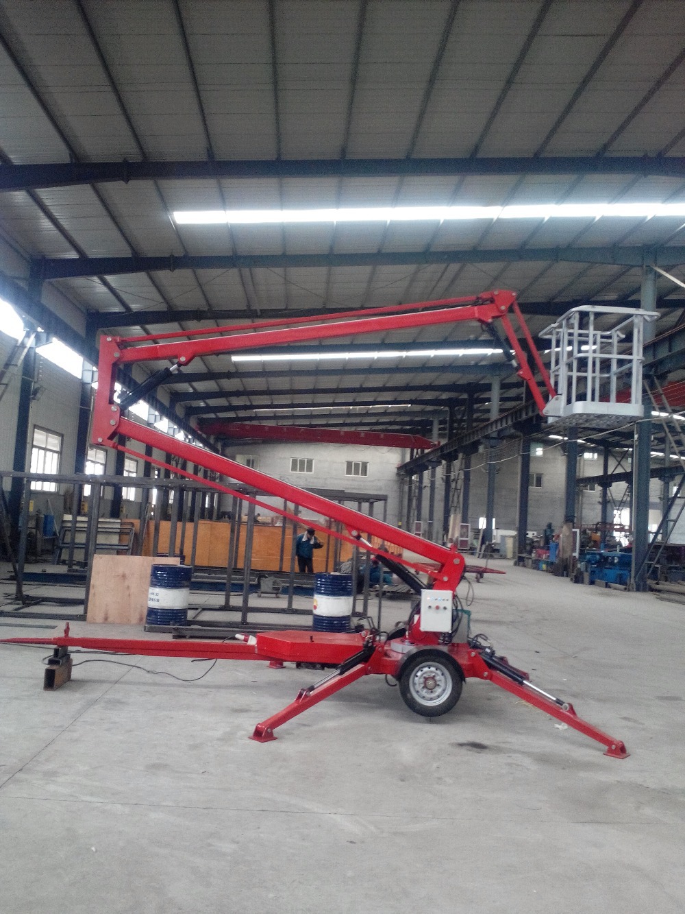 Self Propelled Articulated Aerial 16m Telescopic Boom Lift on sale