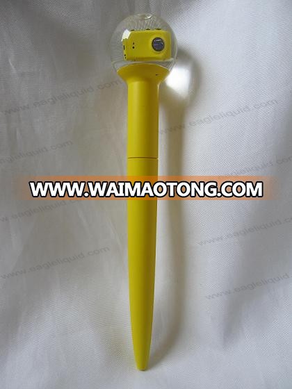 advertising promotional aqua twist pen sliding train 3D floater pen