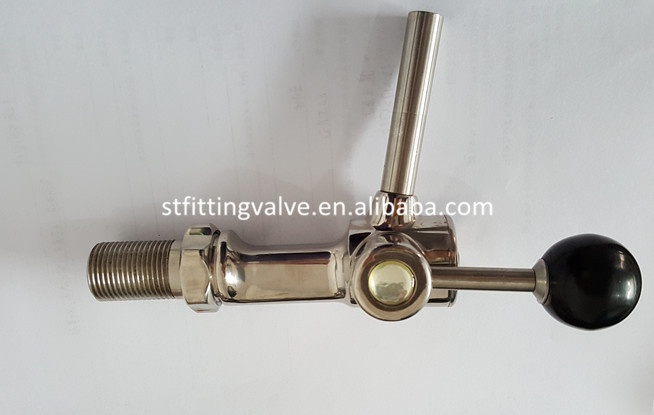 SUS304 beer barrel tap,beer drum faucet