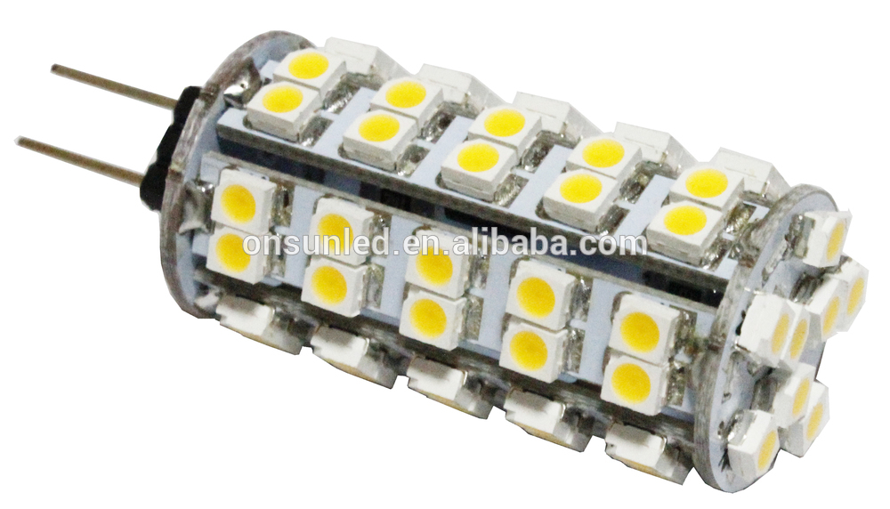 GL-010 360degree 2w RoHS Silicon Mini SMD Dimmable G4 led 12v AC