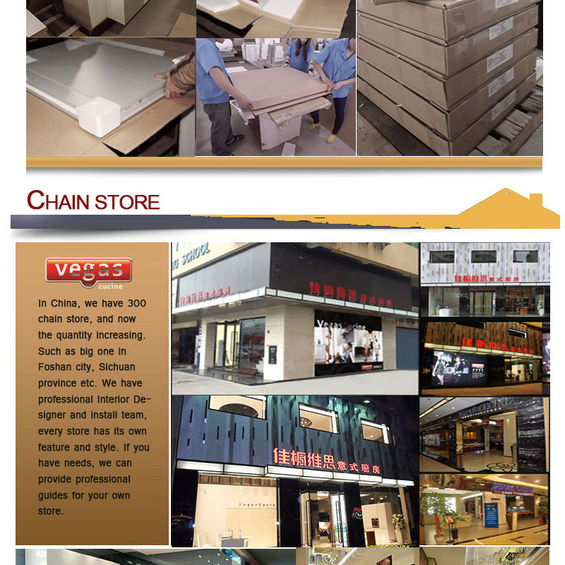 European standard wholesale integrated kitchen cabinet laminate materials