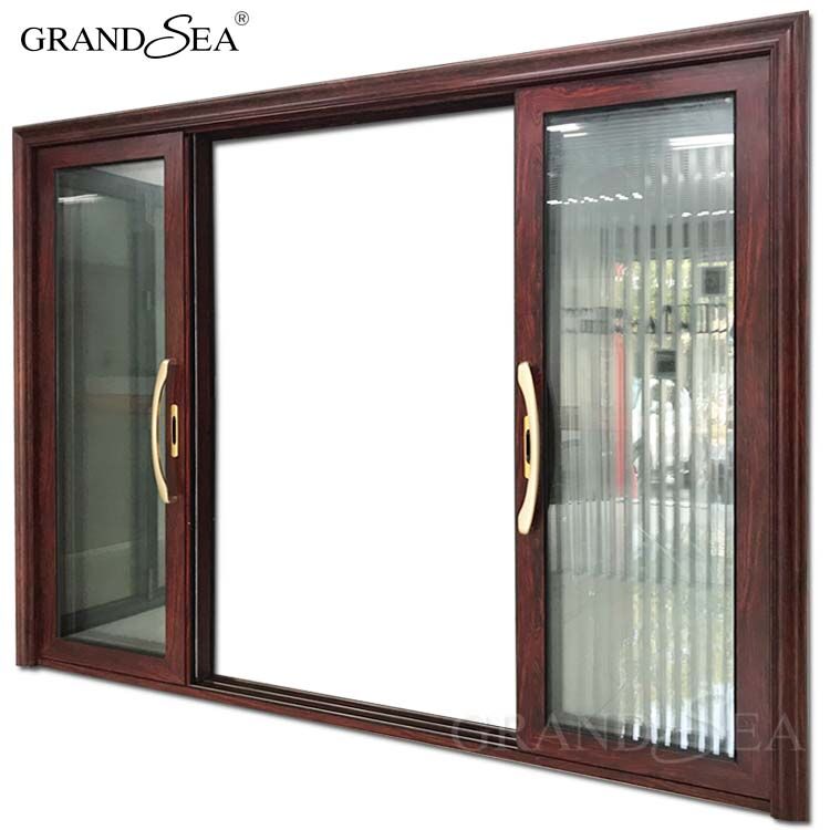 Luxury design heavy duty accordion door  3 trcks sound proof interior sliding door aluminium windows