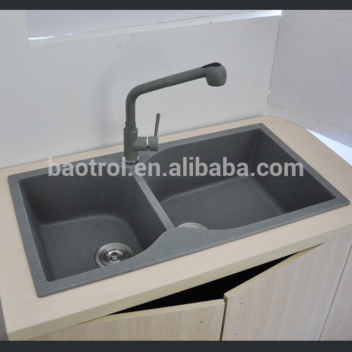 Engineered stone polyester resin artificial quartz stone