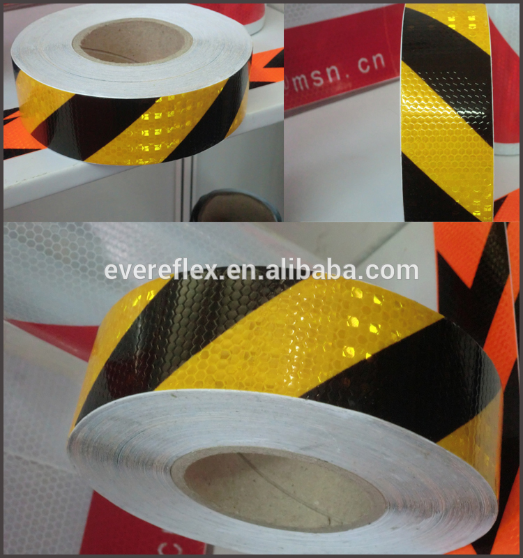 Striped Reflective Warning Tape For Safety