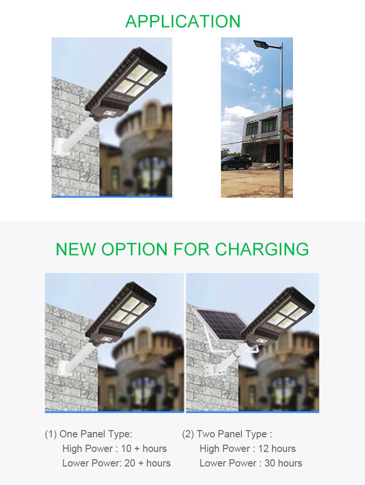 30W 60W 90W Outdoor Road All in One Integrated Remote control Human Body Induction PIR Motion Sensor LED Solar Street Light