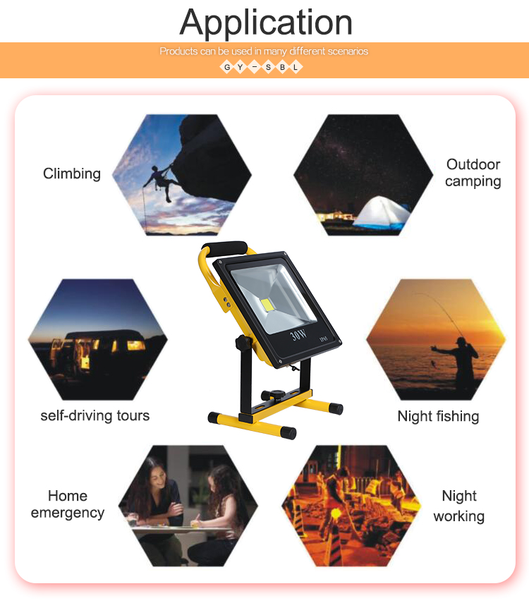 High lumen explosion proof ip65 outdoor slim thin 10 w led flood light