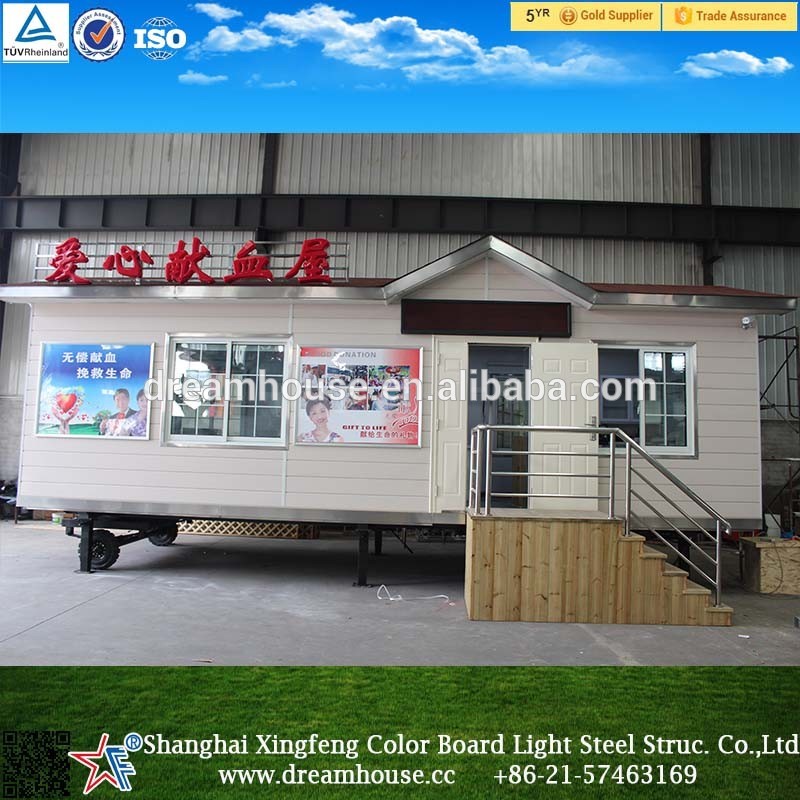 20ft/40ft expandable container house for trailers mobile office home