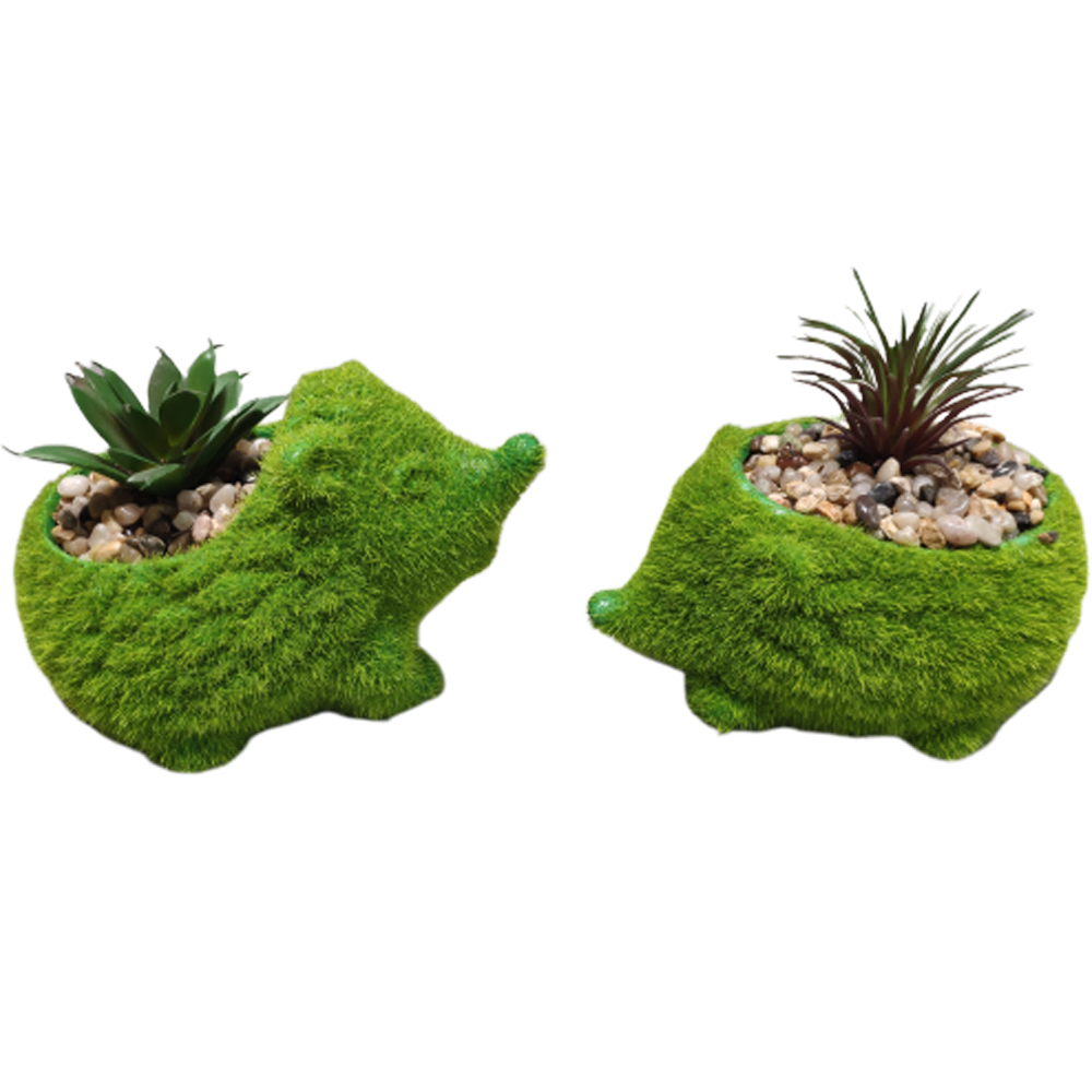 Animals  Ceramic Flocked Mole Plants Pot