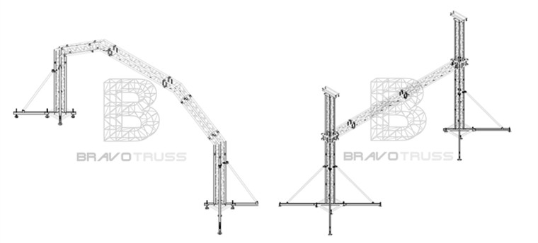 Bravo Stage Background Truss